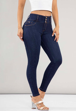 Jeans Skinny Tiro Medio 95315