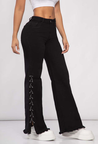 PANTALON WIDE LEG BOLSILLO 1B FIARA