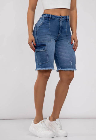 Bermuda Cargo Ruedo Cropped