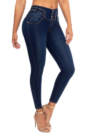 Jeans Mujer Tiro Alto 1068