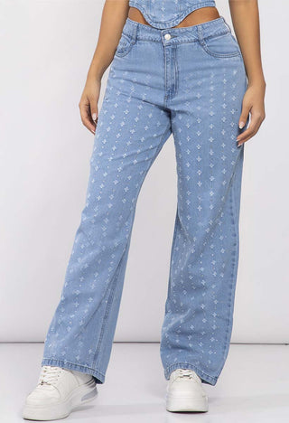 PANTALON WIDE LEG BOLSILLO