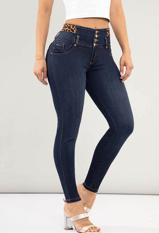 Jeans Skinny Tiro Alto 95300