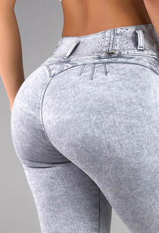 Jeans Skinny Tiro Alto 95384