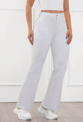 Jeans Bota Campana Tiro Alto 76024