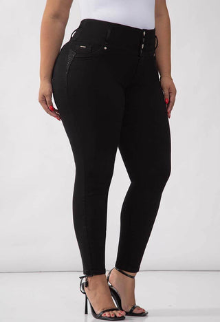 Jeans Skinny Tiro Alto 75998