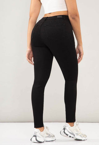 Jeans Skinny Tiro Alto 21083