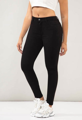 Jeans Skinny Tiro Alto 21083