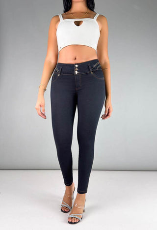 Jeans Skinny Tiro Medio 95373