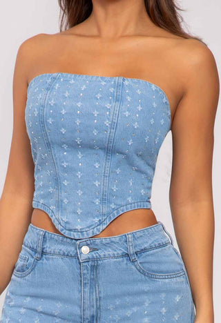 CROP TOP STRAPLE FIARA STORE