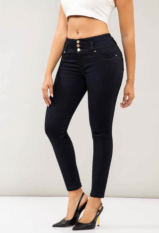 Jeans Skinny Tiro Medio 95310