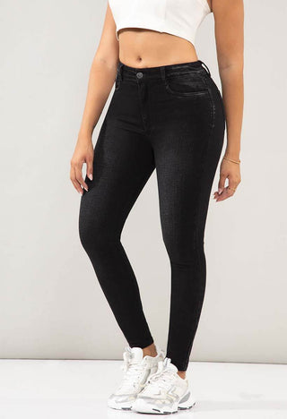 Jeans Skinny Tiro Alto 76228