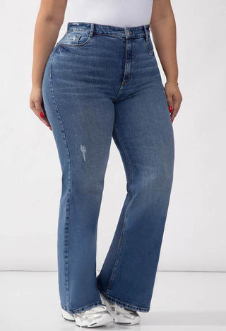 Jeans Wide Leg Curvy 76006