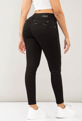 Jeans Skinny Tiro Medio 95347
