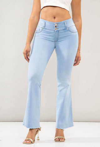 Jeans Bota Campana Tiro Medio 95276