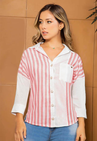 CAMISERA MANGA 3/4