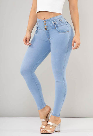 Skinny Tiro Alto Levanta Cola 95297