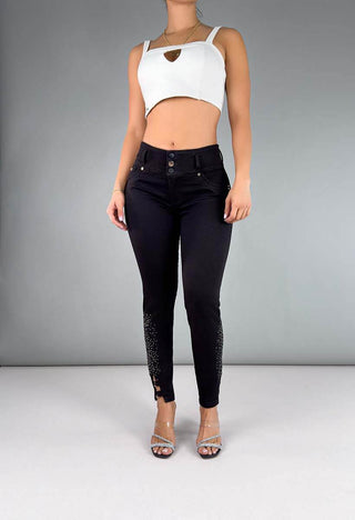 Jeans Skinny Tiro Medio 95367