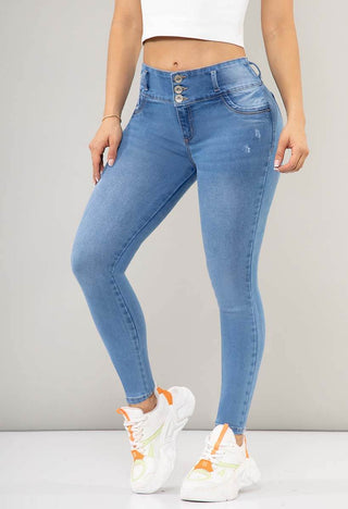 Skinny Medio Clasico Levanta Cola 21004